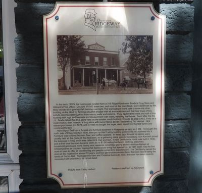 315 Ridge Road - Marker image. Click for full size.