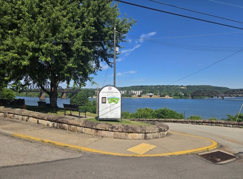 Monaca Riverfront Park Marker image. Click for full size.