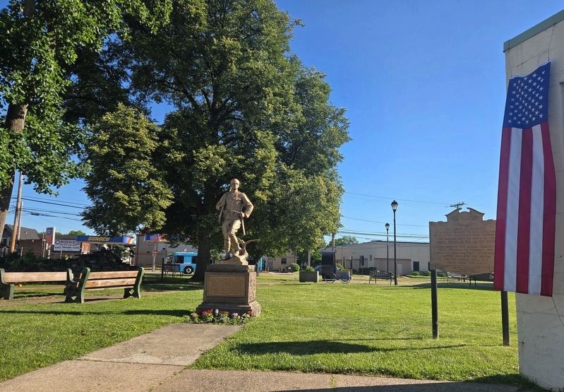 SPANG Veterans Memorial. Click for full size. SPANG Veterans Memorial image. Click for full size.