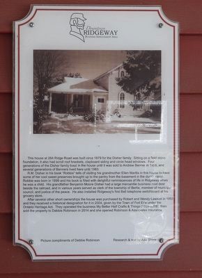 264 Ridge Road - Marker image. Click for full size.