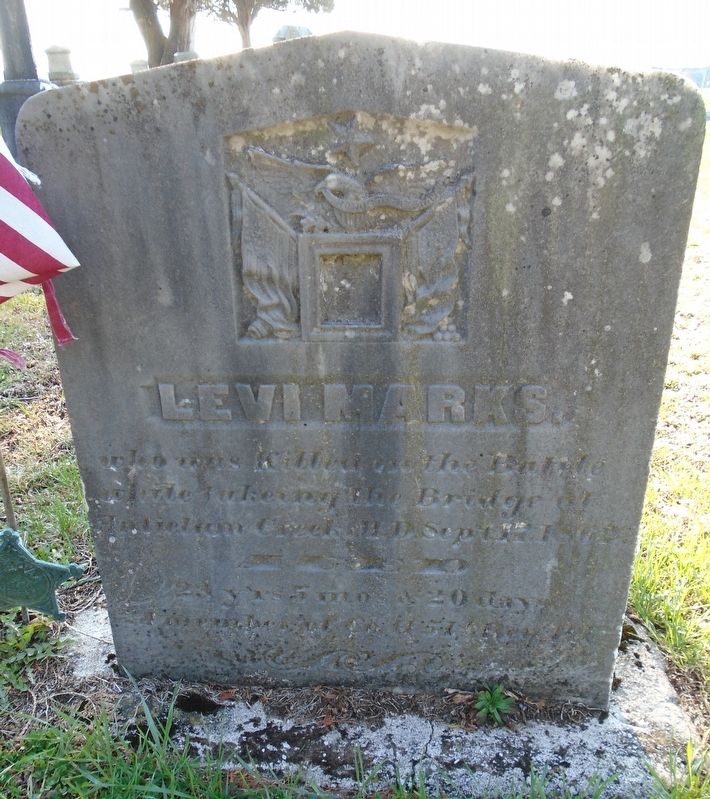 Levi Marks Marker image. Click for full size.