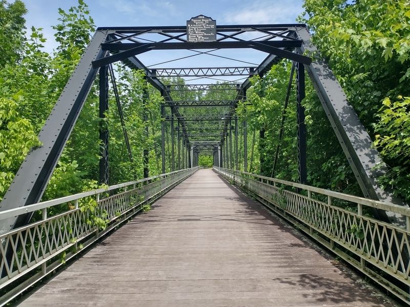 The Portersville Bridge image. Click for full size.