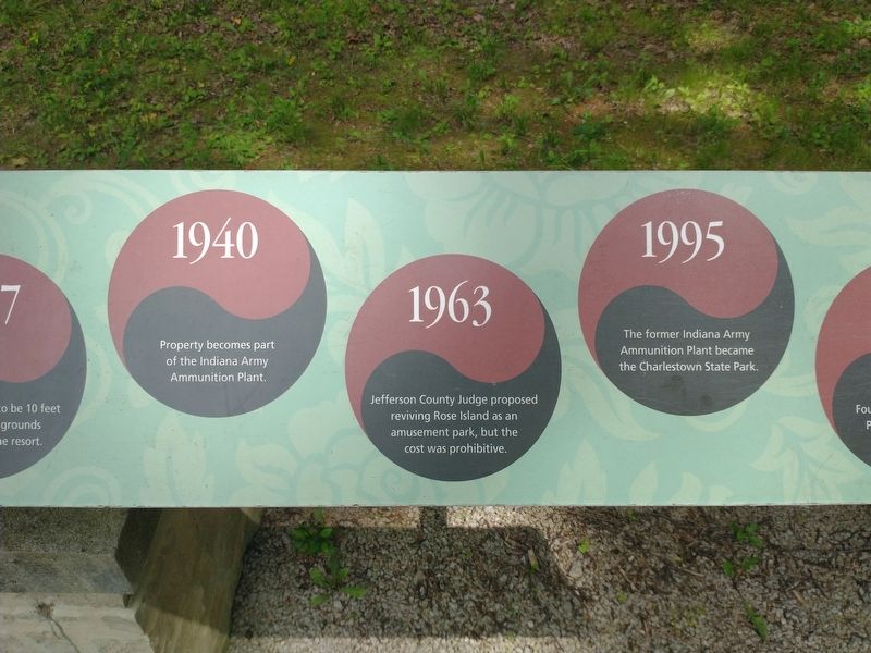 Timeline of Rose Island Marker. Click for full size. Timeline of Rose Island Marker image. Click for full size.