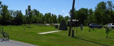 Three Brethren in Christ markers. Click for full size. Three Brethren in Christ markers image. Click for full size.