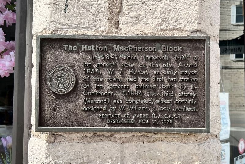 The Hutton-MacPherson Block Marker image. Click for full size.