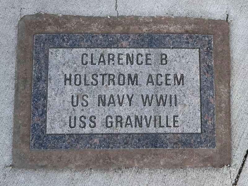 Canistota Veterans Memorial Flagpole Marker image. Click for full size.