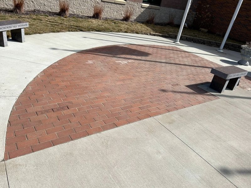 Canistota Veterans Memorial East Pavers image. Click for full size.