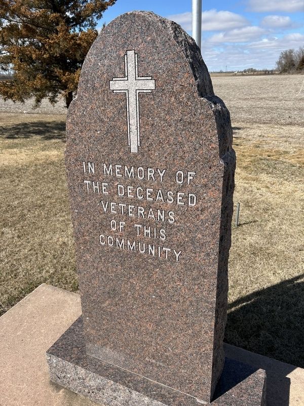 Bridgewater Cemetery Veterans Memorial Marker image. Click for full size.