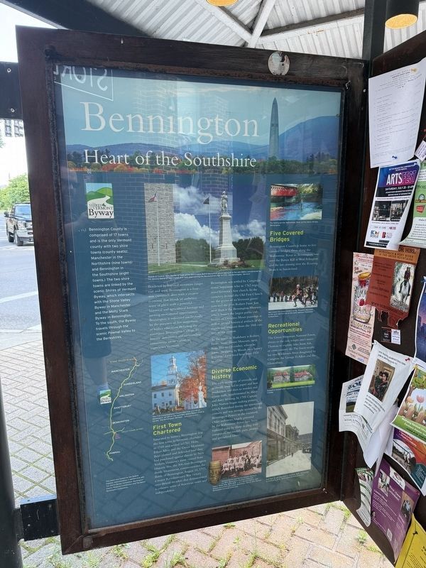 Bennington Marker image. Click for full size.