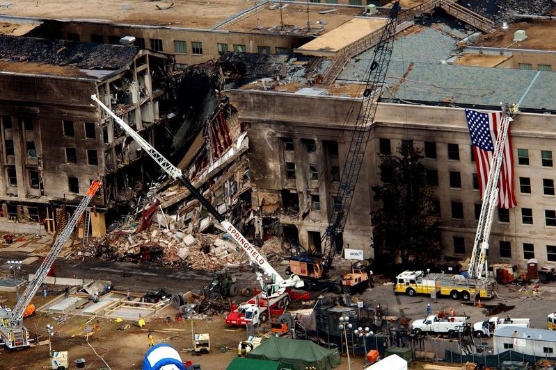 The Pentagon After 9/11. Click for full size. The Pentagon After 9/11 image. Click for full size.