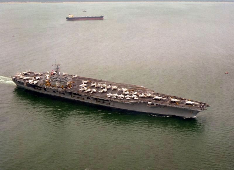 USS Nimitz (CVN-68) After the Fire. Click for full size. USS Nimitz (CVN-68) After the Fire image. Click for full size.