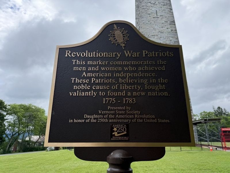 Revolutionary War Patriots Memorial image. Click for full size.