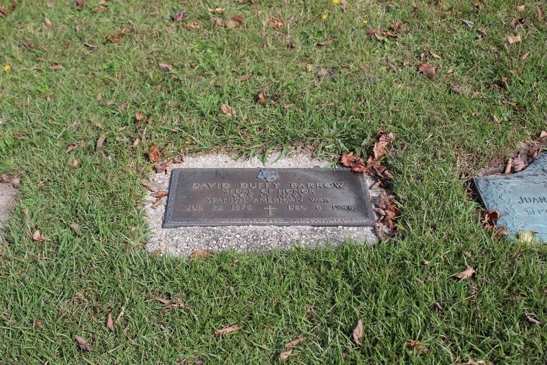 David Duffy Barrow Gravestone. Click for full size. David Duffy Barrow Gravestone image. Click for full size.