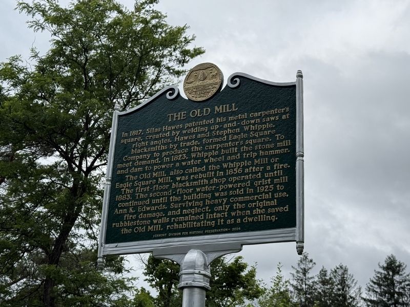The Old Mill Marker. Click for full size. The Old Mill Marker image. Click for full size.