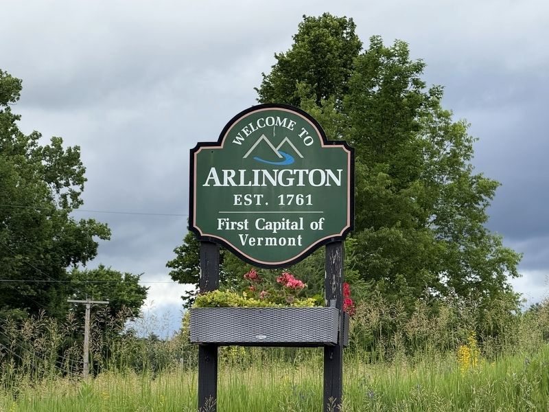 Welcome to Arlington Marker. Click for full size. Welcome to Arlington Marker image. Click for full size.