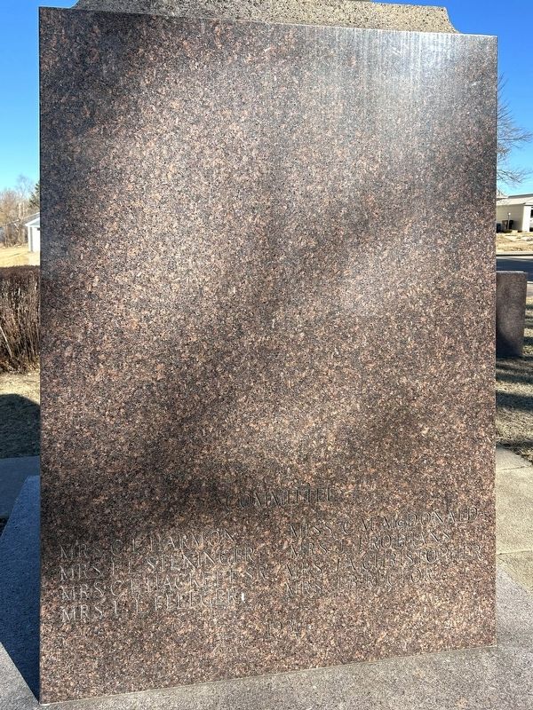 Parker Civil War Monument, West Side image. Click for full size.