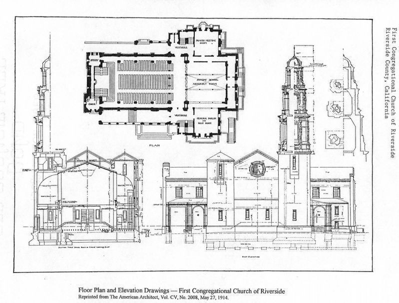 Floor Plan - 1914. Click for full size. Floor Plan - 1914 image. Click for full size.