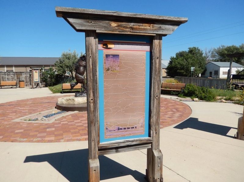 The Establishment of Harding County Marker. Click for full size. The Establishment of Harding County Marker image. Click for full size.
