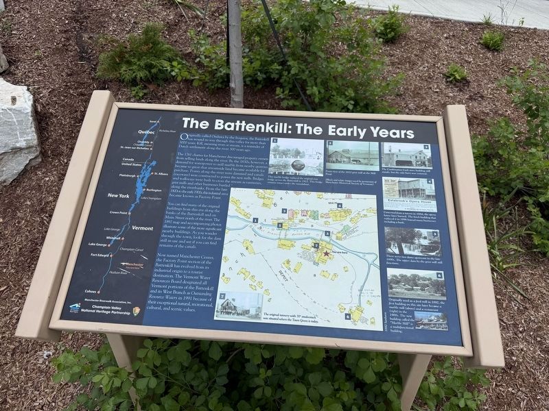 The Battenkill: The Early Years Marker image. Click for full size.