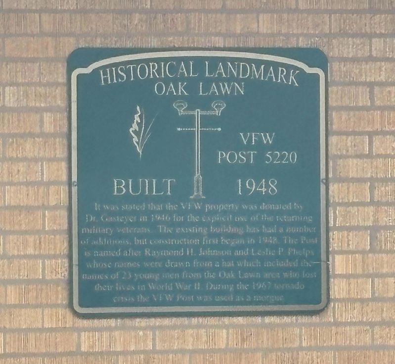 VFW Post 5220 Marker image. Click for full size.