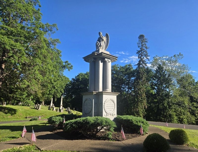 Sewickley Civil War Memorial image. Click for full size.