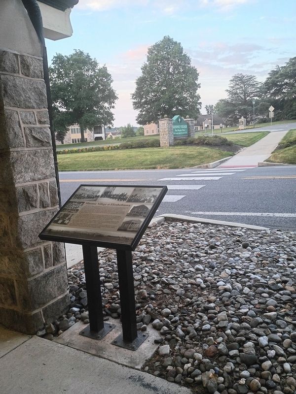 Masonic Village at Elizabethtown Marker. Click for full size. Masonic Village at Elizabethtown Marker image. Click for full size.