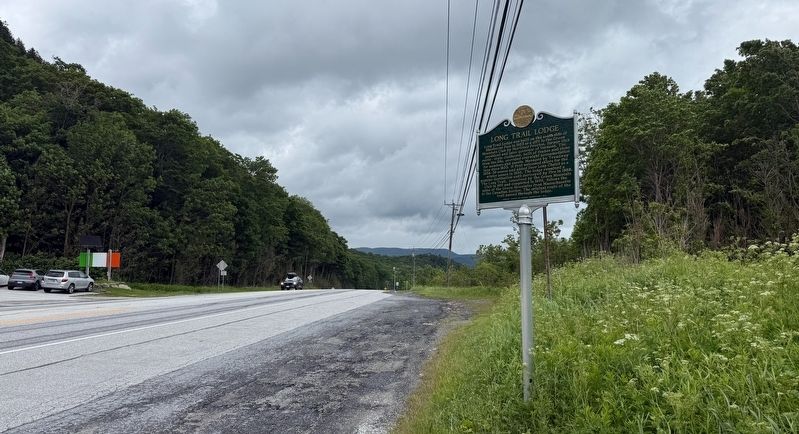 Long Trail Lodge Marker image. Click for full size.