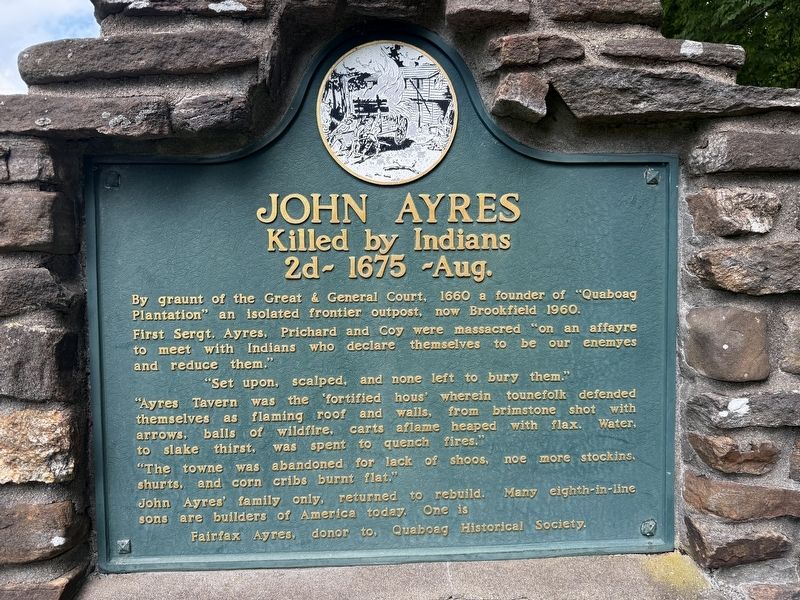 John Ayres Marker image. Click for full size.