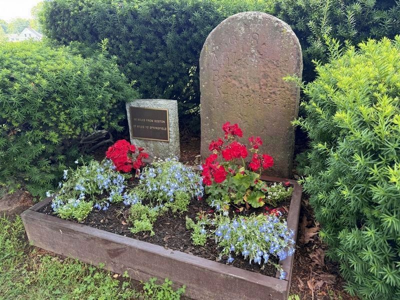 Boston Post Road Marker image. Click for full size.