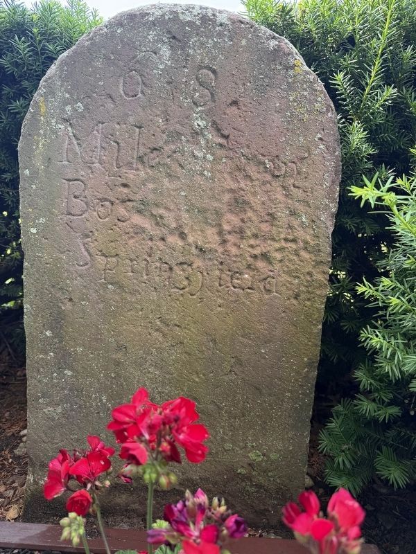 Boston Post Road Marker image. Click for full size.