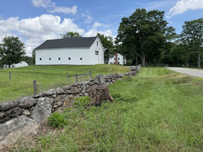 The First and Second Meeting Houses Marker. Click for full size. The First and Second Meeting Houses Marker image. Click for full size.
