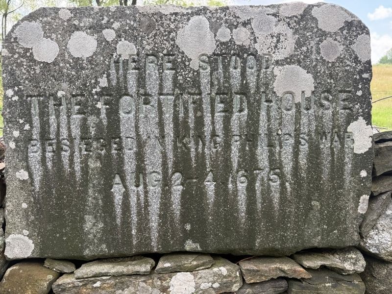 The Fortified House Marker. Click for full size. The Fortified House Marker image. Click for full size.