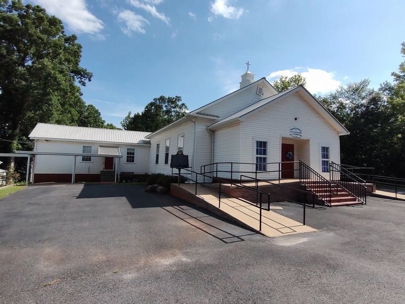 Hopewell Methodist Church & Marker. Click for full size. Hopewell Methodist Church & Marker image. Click for full size.