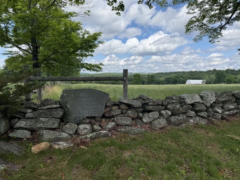 First Burial Ground Marker. Click for full size. First Burial Ground Marker image. Click for full size.