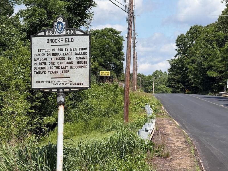Brookfield Marker. Click for full size. Brookfield Marker image. Click for full size.