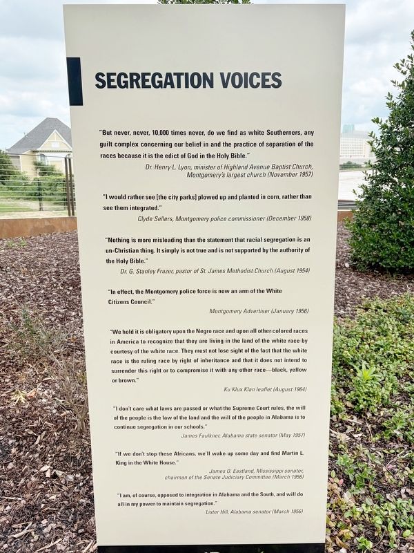 Segregation Voices Marker image. Click for full size.