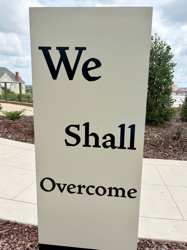 Reverse side of the second Segregation Voices Marker image. Click for full size.