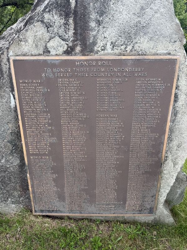 Honor Roll Memorial image. Click for full size.