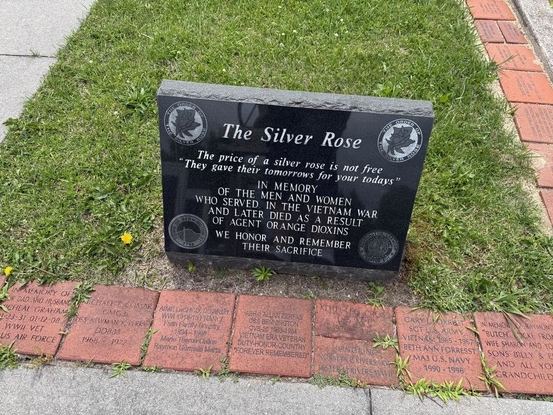The Silver Rose Memorial. Click for full size. The Silver Rose Memorial image. Click for full size.