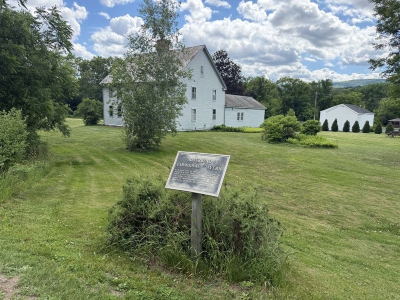 Riverbend Farmhouse Tavern Marker. Click for full size. Riverbend Farmhouse Tavern Marker image. Click for full size.