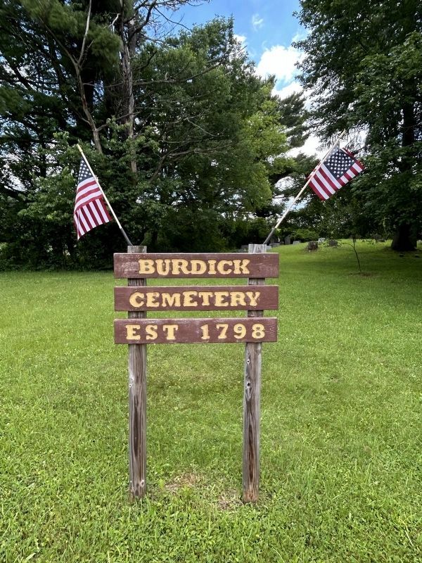 Burdick Cemetery image. Click for full size.