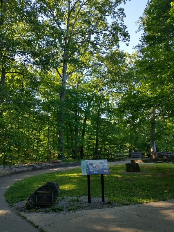 Indiana State Parks Marker image. Click for full size.