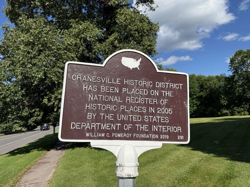 Cranesville Historic District Marker image. Click for full size.