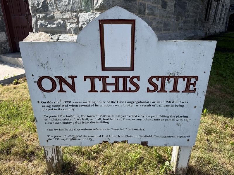 On This Site Marker image. Click for full size.