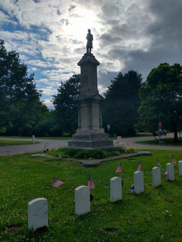 Silas Baldwin Civil War Memorial. Click for full size. Silas Baldwin Civil War Memorial image. Click for full size.