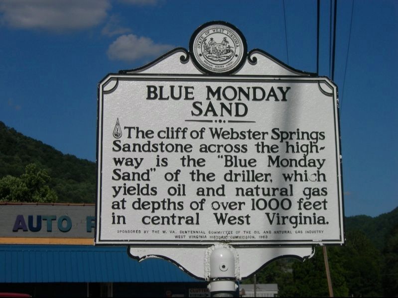 Blue Monday Sand Marker image. Click for full size.