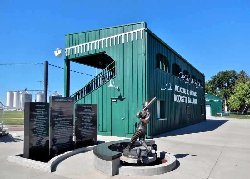 Modisett Ball Park Grandstand image. Click for full size.