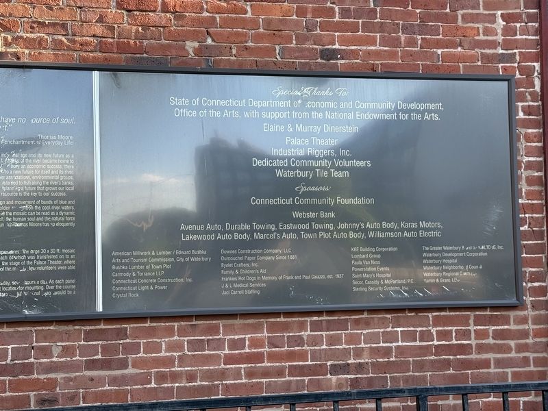 Dedication panel for the marker. Click for full size. Dedication panel for the marker image. Click for full size.