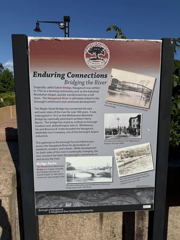 Enduring Connections Marker image. Click for full size.