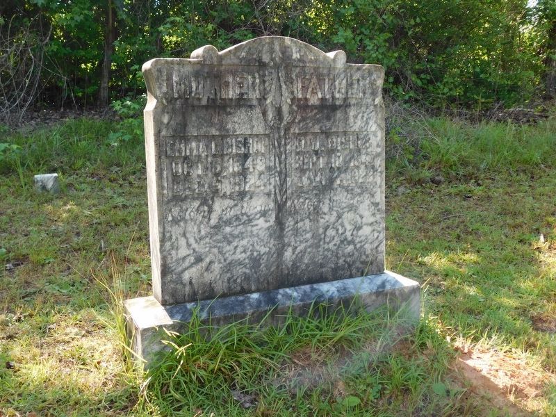 Emma Louise Bates Bishop Headstone. Click for full size. Emma Louise Bates Bishop Headstone image. Click for full size.